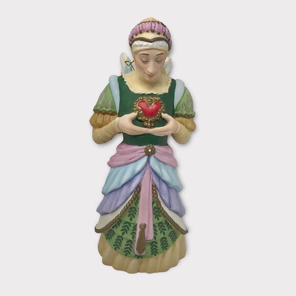 Greenwich Workshop Angel Porcelain Christmas Ornament Gift Love   J. Christensen - Picture 1 of 9